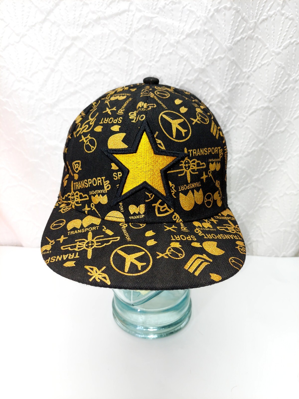 Gold Star FlexFit Flatbill Transport Cap Size 7 1/2