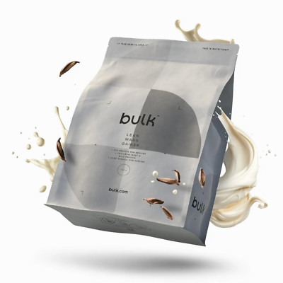 bulk Complete Lean Mass Gainer, Protein Pulver, Eiweißpulver, Vanille 5 KG