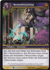 World of Warcraft TCG Azeroth 106 Kettenblitzschlag Rare NM