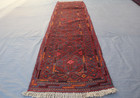 2x8 Vintage Mishwani Runner Rug – Tribal Afghan Hallway Rug –Hand Wool Geometric