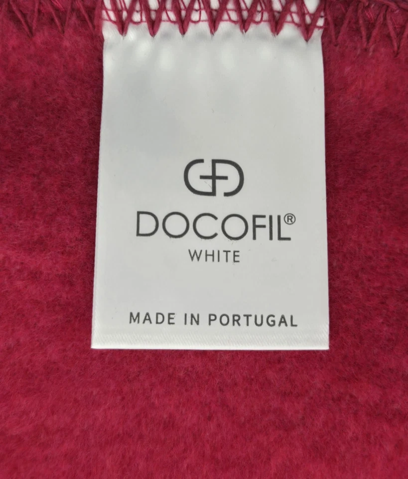 Manta Docofil Reversible Halloween Rosa y Blanco 51" x 67" Calaveras Foto 3 de 4