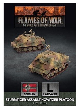 Flames of War: German Fallschirmjäger StuG Assault Gun Platoon (Late