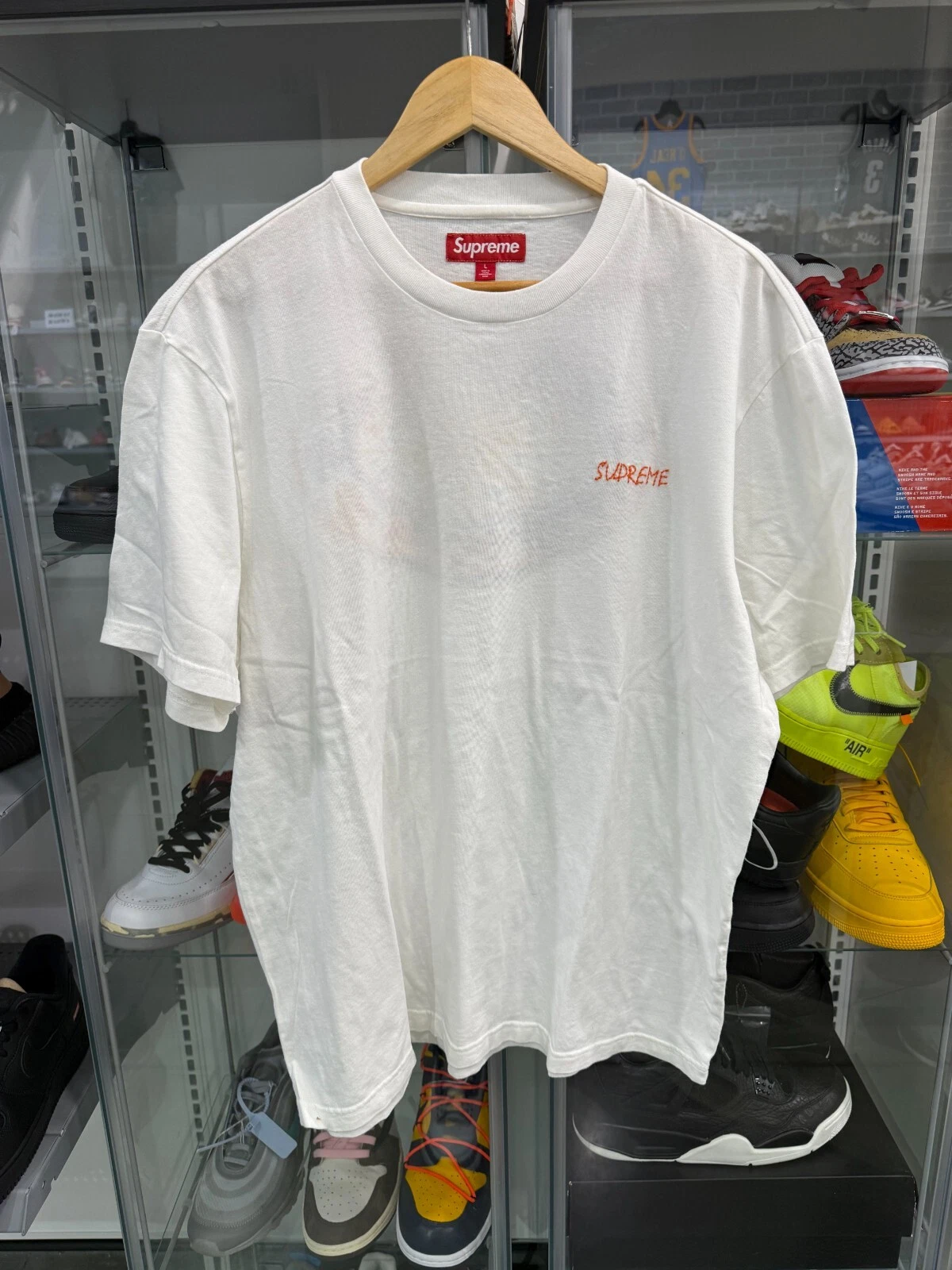 Haut blanc Supreme Zodiac NEUF taille L ENVOI RAPIDE
