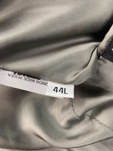 Christian Dior Blazer Mens 44L Gray Windowpane Linen Sports Coat Career Jacket - Picture 5 of 12