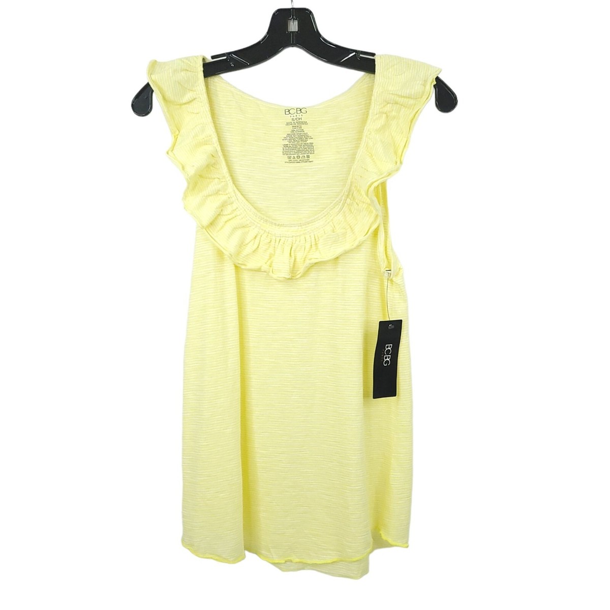 bcbg ribbed tank dress BCBG Bodycon Tank Top Dress Ribbed Size Small Stretchy Casual Mini Fitted