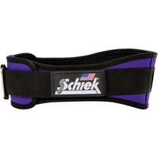 Schiek Sports Model 2004 Nylon 4 3/4" Weight Lifting Belt - Purple