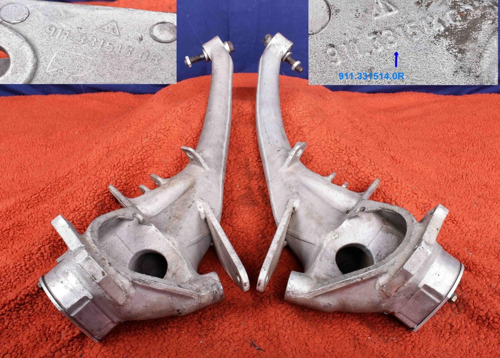 Porsche 911 911SC Race Modified Aluminum Trailing Arm Set 19721989