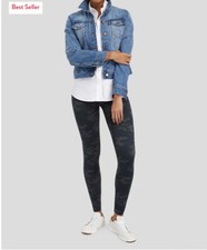 Spanx Look At Me Now Camo Leggings Medium