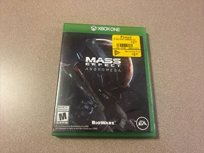 Mass Effect Andromeda  (Microsoft Xbox One,2017)