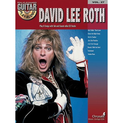 Hal Leonard David Lee Roth Guitar Vol27 Book CD