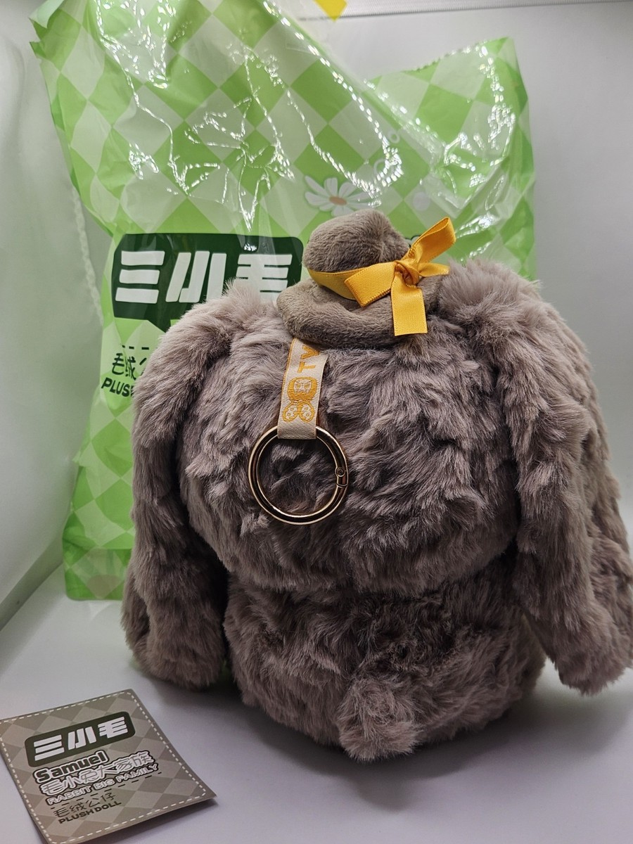 Samuel Little Rabbit Big Family Plush: Grey Sugar Rabbit (No Box