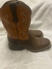 Ariat Tombstone Youth Western Boots Size 1 Style 10016227 Good Pre-Owned Condit — photo 1