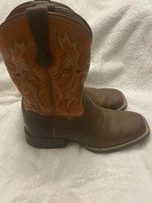 Ariat Tombstone Youth Western Boots Size 1 Style 10016227 Good Pre-Owned Condit