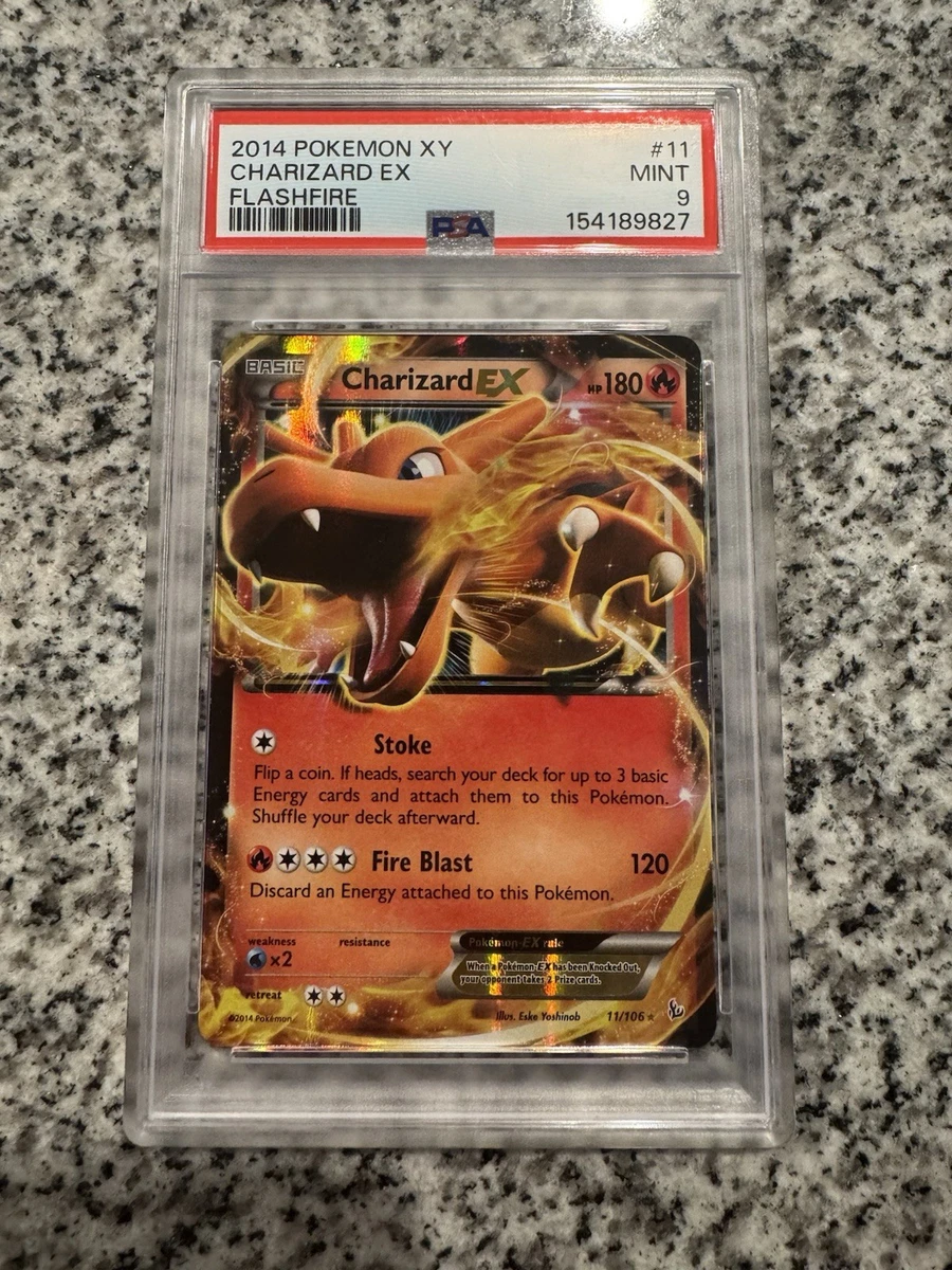 Pokémon TCG Flashfire Grade 9 Individual Collectible Card Game