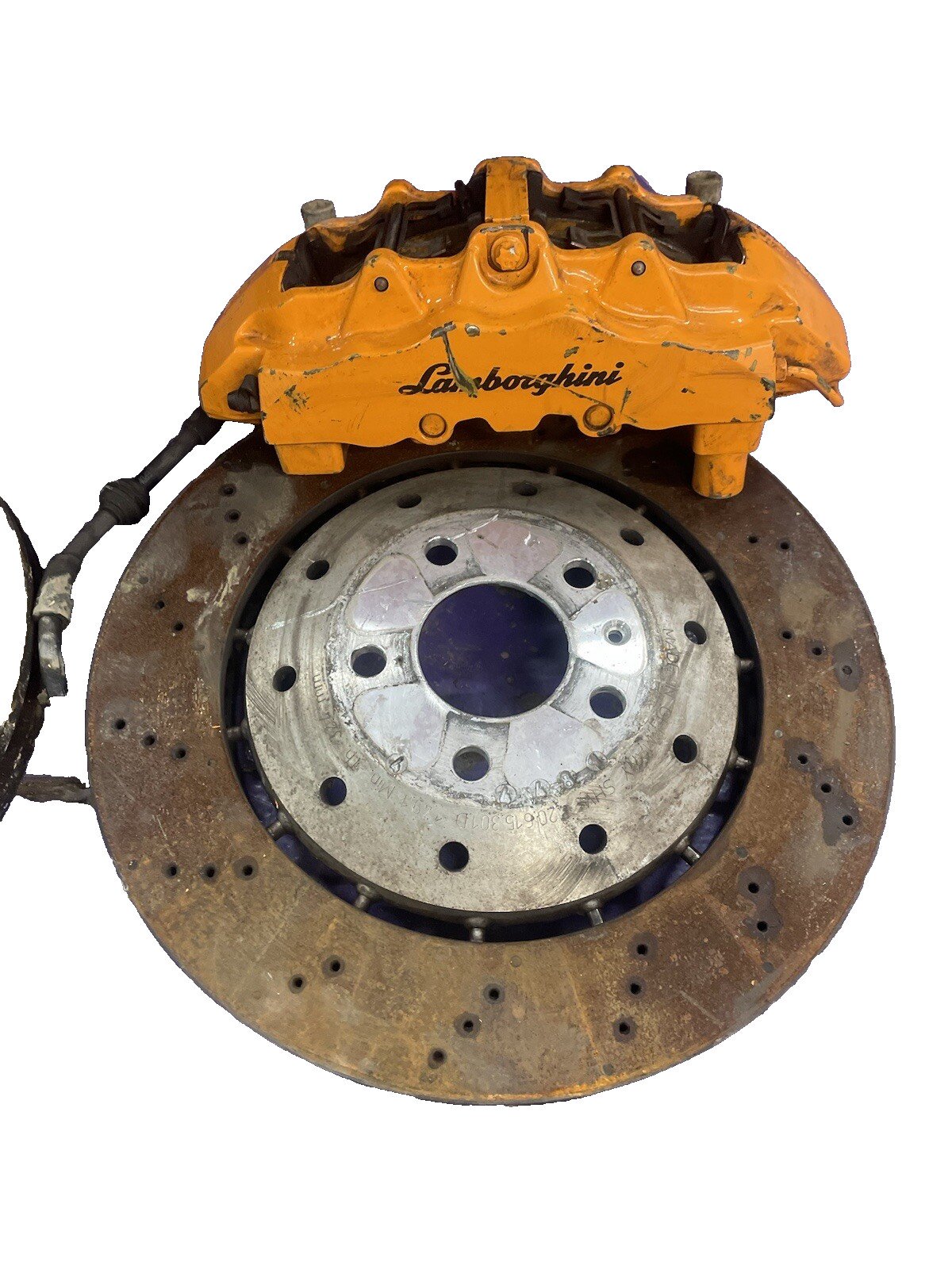 Audi R8 Lamborghini Gallardo Brakes Brembo Calipers 8 Piston Front W Rotors
