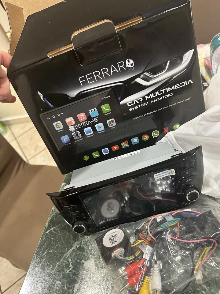 Schermo Bluetooth Fiat Punto - Immagine 2 di 4