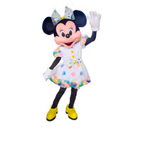 Party Minnie Mouse Mascot Costume Adult Halloween Party Cosplay Dress Mascot
