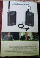 Audio-Technica PRO 88W VHF Wireless Lavalier Microphone System Complete -