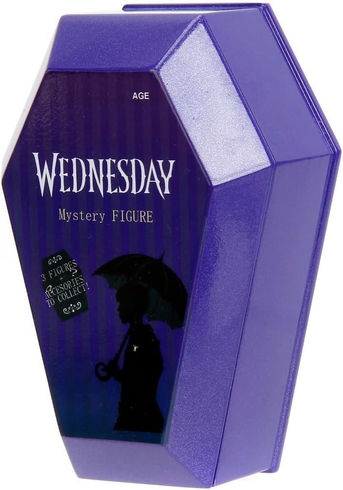 Wednesday Mystery Figure - Coffin - BNWT - Die Cast Toy - Addams Family