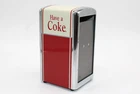 VTG Coca-Cola Napkin Dispenser 1992 Have A Coke Metal Napkin Holder Vintage