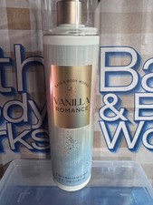NEW BATH BODY WORKS VANILLA ROMANCE FINE FRAGRANCE MIST 8 OZ