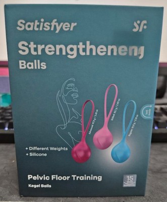 NEW AND SEALED Satisfyer Strengthening Kegal Balls Pelvic Floor Training