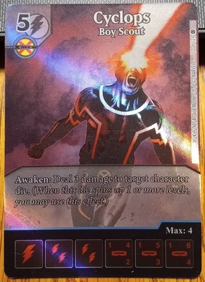Dice Masters - Cyclops - Boy Scout - foil event prize card