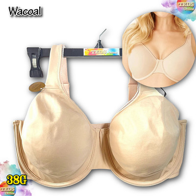 NWT Wacoal Women's 38G High Standards Underwire T-Shirt Bra 855352 Sand