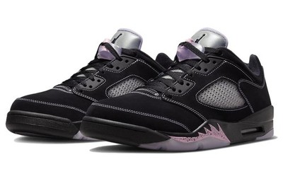 Air Jordan 5 ブラック/パープル/ティール Jordan 5 Retro Low Dongdan - DX4355-015 | eBay