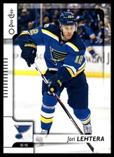 2017-18 O-Pee-Chee #441 Jori Lehtera St. Louis Blues Hockey Card