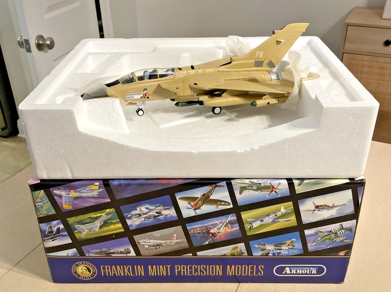 Vintage Franklin Mint Armour Diecast Tornado B11 B272 U.K. Royal Air Force