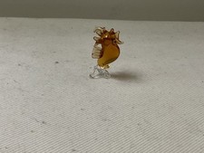 Murano glass,Lauscha,Bimini glass:glass seahorse figure,seahorse ornament