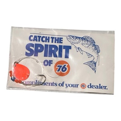 Vintage Union 76 Catch The Spirit Fishing Rig NOS Gas Station Promo VTG ...