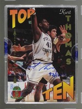 1995 Signature Rookies Prime Top Ten Auto 93/1000 Kurt Thomas #TT10 Auto 9ca