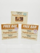 Lot of 7 NOS NIB Vintage Yardley of London English Lavender Soap 4.25 Oz Each