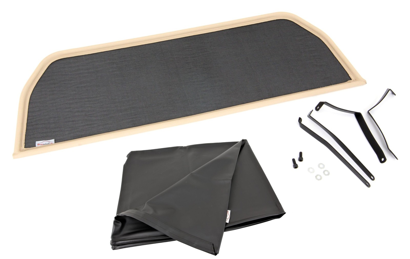 Wind Deflector For Alfa Romeo Fastback Spider 115 In Beige Incl. Bag