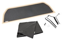 Windschott FüR Alfa Romeo Fastback Spider115 In Beige Incl. Tasche