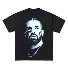 Fallen Drake Boxy Vintage Shirt Tee Streetwear Y2K