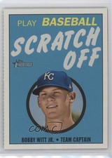 2020 Topps Heritage Minor League Edition 1971 Scratch-Off Bobby Witt Jr #3 o7m