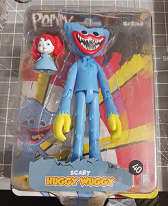 Peluche Coleccionable Huggy Wuggy – Poppy Playtime Serie 2 – Edición Scary S2, Suave Y Detallado, Ideal Para Fans Y Coleccionistas