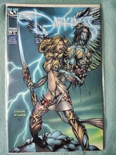 1998 The Darkness #14 Top Cow Image comic Benitez Weems angel warrior cover art!