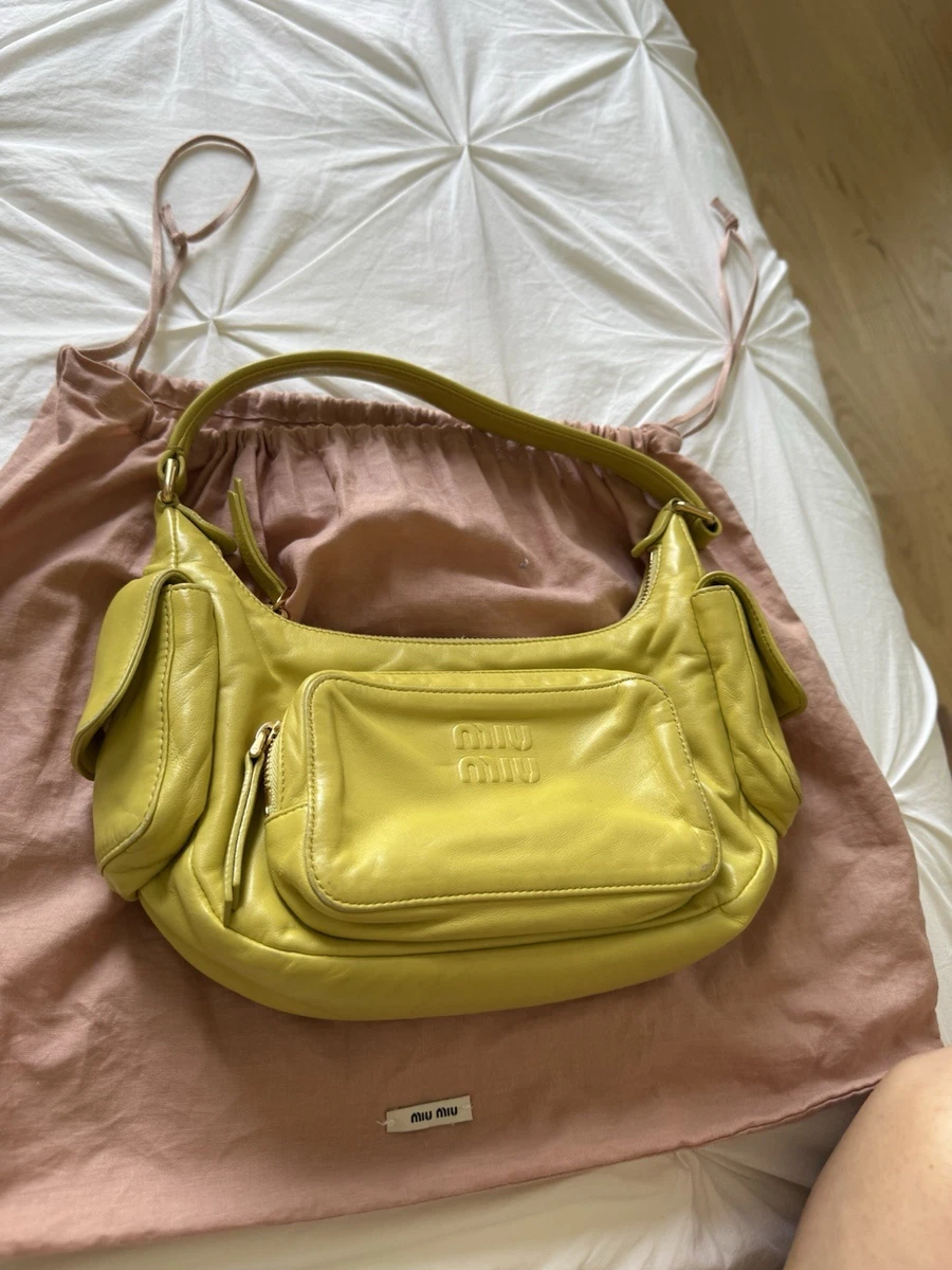 Miu Miu Yellow Bags & Handbags for Women for sale | eBay