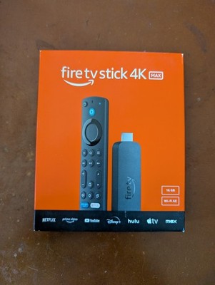 Amazon Fire TV Stick 4K Max 2nd Gen Wi-Fi 6E 16GB Alexa Dolby Vision Atmos