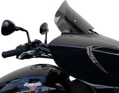 Wind Vest Windscreen 10'' Dark Smoke #64-1040 Victory Cross Country/Magnum