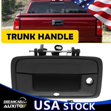 Tailgate w/ Handle Camera Hole Black for 2014-2015 Sierra Silverado 1500 2500
