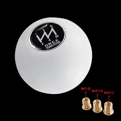 TRUST 5 Speed Ball Gear Knob M8x1.25, M10x1.25, M10x1.5 M12x1.25 NEW in Box AU - Foto 25 di 26