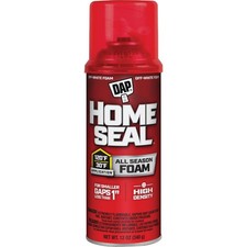 DAP Home Seal 12 Oz. Minimum Expanding Foam Sealant 7565000082 Pack of 12 DAP