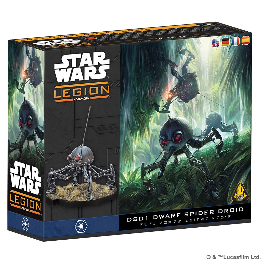 Star Wars Legion DSD1 Dwarf Spider Droid 2026 7290₽