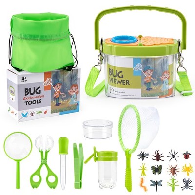 Bug Hunting Kit für Kinder: 23 PCS Bug Catcher für Kinder Outdoor Explorer