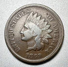 1869  INDIAN CENT   VG/FINE  KEY DATE  #2198